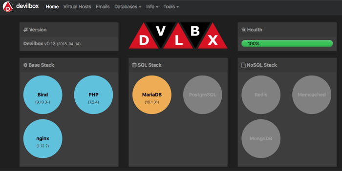 Desarrollo web con Devilbox