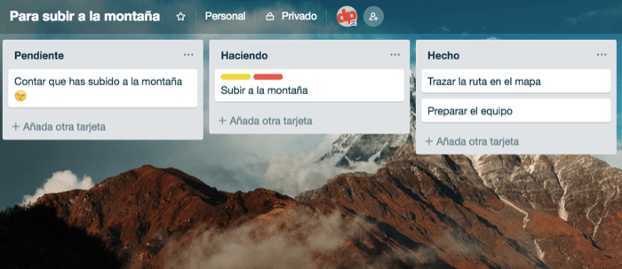 Productividad con trello